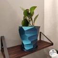 Chậu Cây Low-Poly Xoắn Ốc Hiện Đại - Thumbnail 7