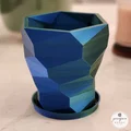 Chậu Cây Low-Poly Xoắn Ốc Hiện Đại - Thumbnail 8