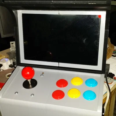 PiCade-HAT Mini Bartop 10 inch HD (Thiết kế lại)