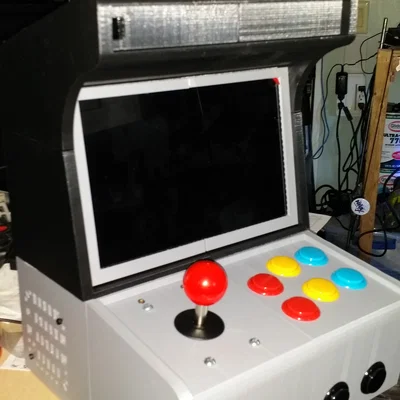 PiCade-HAT Mini Bartop 10 inch HD (Thiết kế lại)