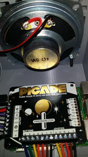 PiCade-HAT Mini Bartop 10 inch HD (Thiết kế lại) - Image 13