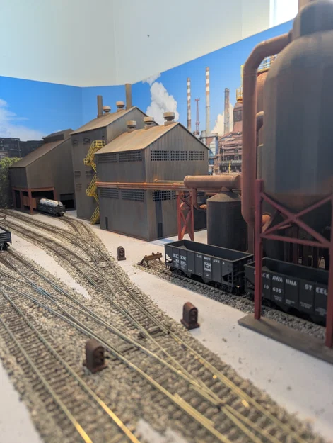 Blower House - Mô hình nhà chứa máy thổi cho hệ thống đường sắt HO scale - Image 1