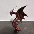 Tượng rồng nghệ thuật Emberwing Dragon dùng trang trí bàn làm việc - Thumbnail 3