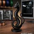 Tượng mèo Serpentin - Thumbnail 1