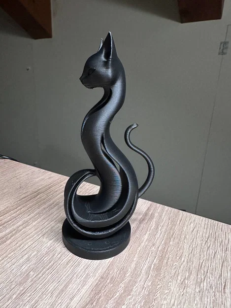 Tượng mèo Serpentin - Image 4