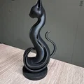 Tượng mèo Serpentin - Thumbnail 4