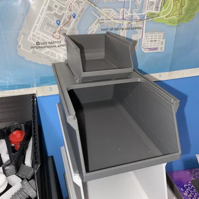 Bộ khay đựng đồ Stackable Bins - Tự in 3D giúp bàn làm việc gọn gàng