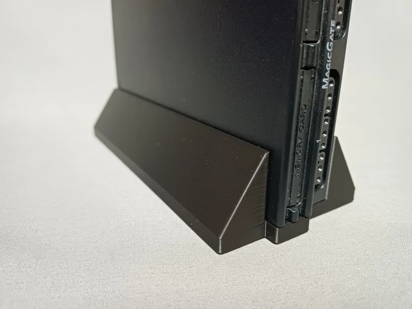 Chân đế dựng đứng PS2 Slim in 3D - Tiết kiệm không gian cho PS2 - Image 1