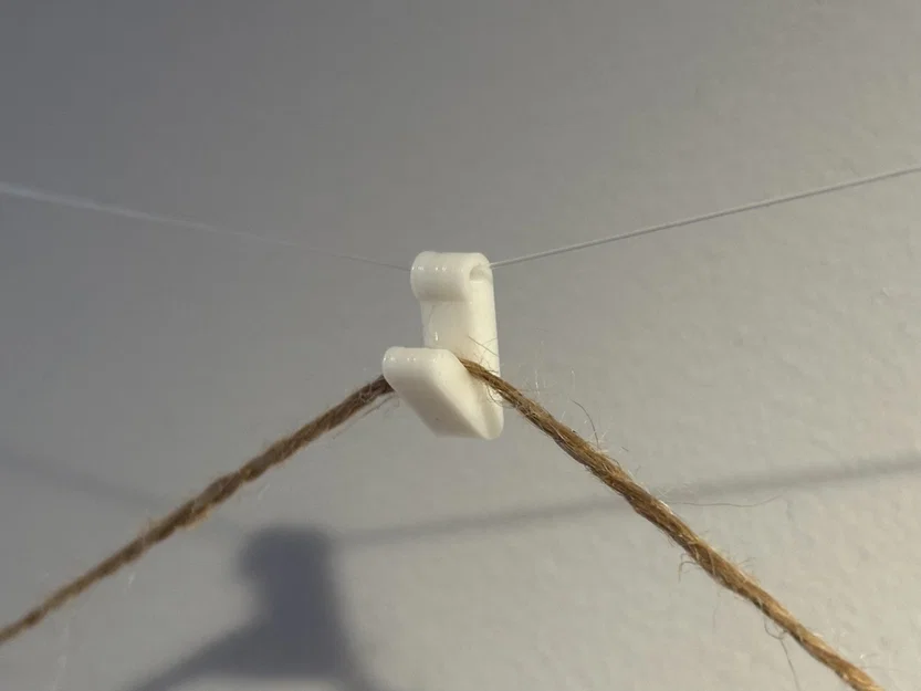 Yarn Hook — Móc treo sợi/dây — Hoàn toàn tùy chỉnh (Parametric) - Image 1