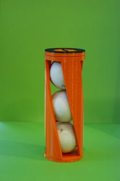 Hộp đựng bóng bàn 3 quả (PingPong Container 3pcs) - Image 3