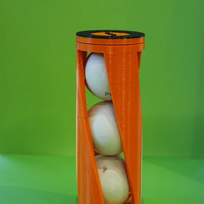 Hộp đựng bóng bàn 3 quả (PingPong Container 3pcs)