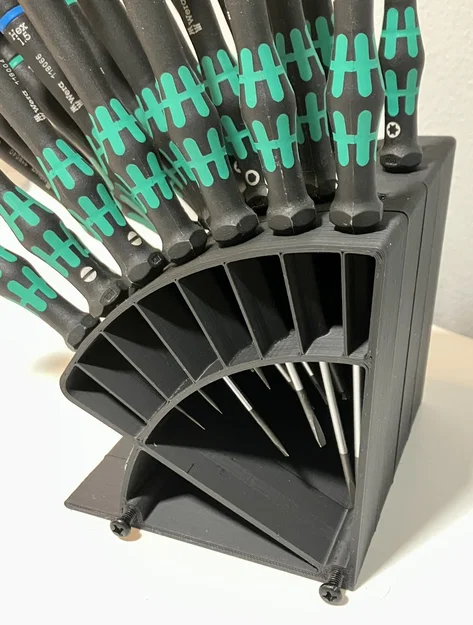 Giá để tua vít để bàn dễ lấy — Parametric, không cần support - Image 3