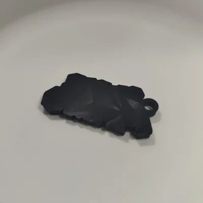 Móc khóa logo Super Mario