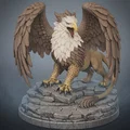 Bloodbound Realms – Human – Gryphon (Mô hình STL in 3D Dark Fantasy) - Thumbnail 1