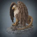 Bloodbound Realms – Human – Gryphon (Mô hình STL in 3D Dark Fantasy) - Thumbnail 2