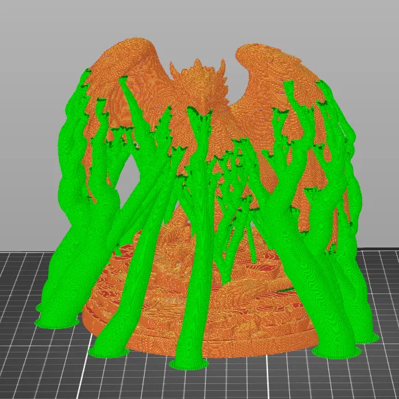 Bloodbound Realms – Human – Gryphon (Mô hình STL in 3D Dark Fantasy) - Image 6