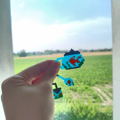 Tea Fish Blocks! Phần mềm và Mô hình in 3D