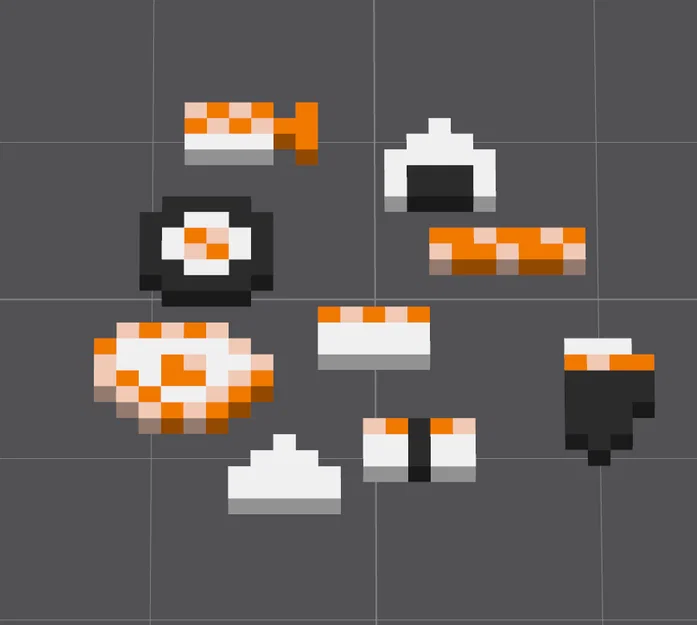 Bộ Sushi Mini! Phần mềm và Mô hình - Image 9