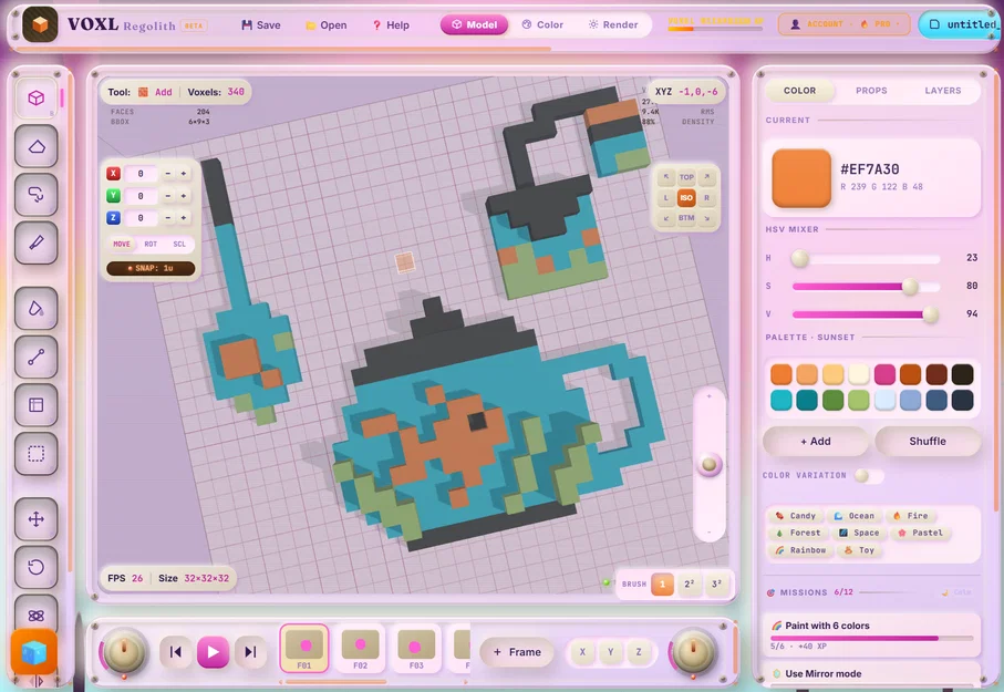 Tea Fish Blocks! Phần mềm và Mô hình in 3D - Image 10