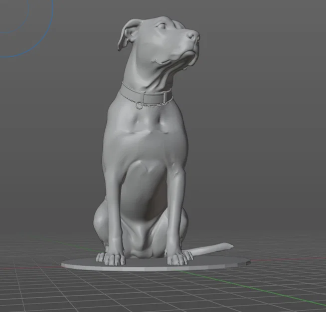 Mô hình chú chó Pitbull tên Bogey - Image 2