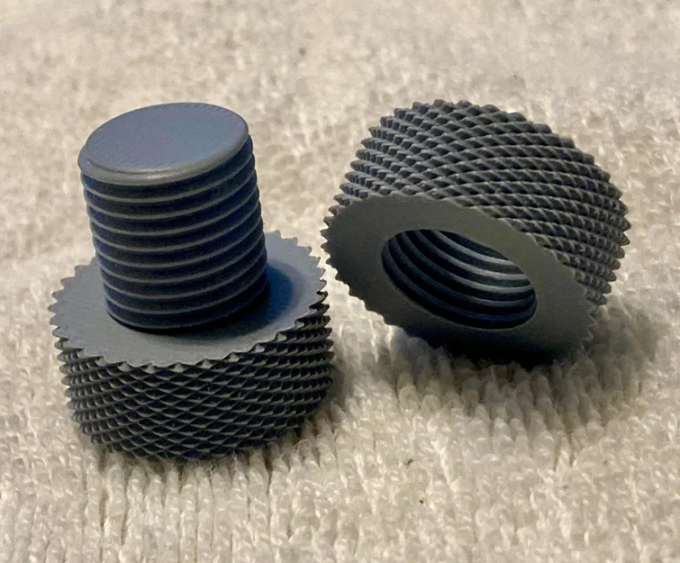 Bộ Bu-lông và Đai ốc có khía (Knurled Nut and Bolt) - Image 1