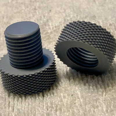 Bộ Bu-lông và Đai ốc có khía (Knurled Nut and Bolt)