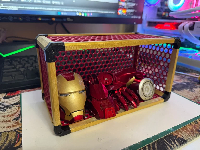 Hộp trưng bày (Display Box) cho mô hình Iron-Man - Image 3