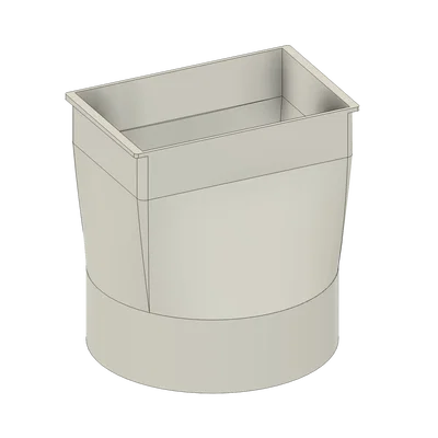 Đầu nối ống 150mm ren ngược chiều cho máy lạnh Trotec