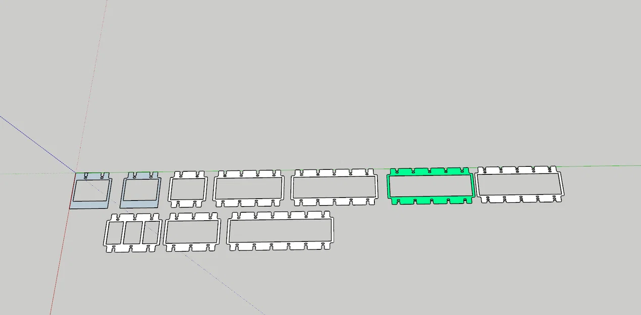 Miếng đệm cho công tắc loại 5 và 6 gang - Image 3