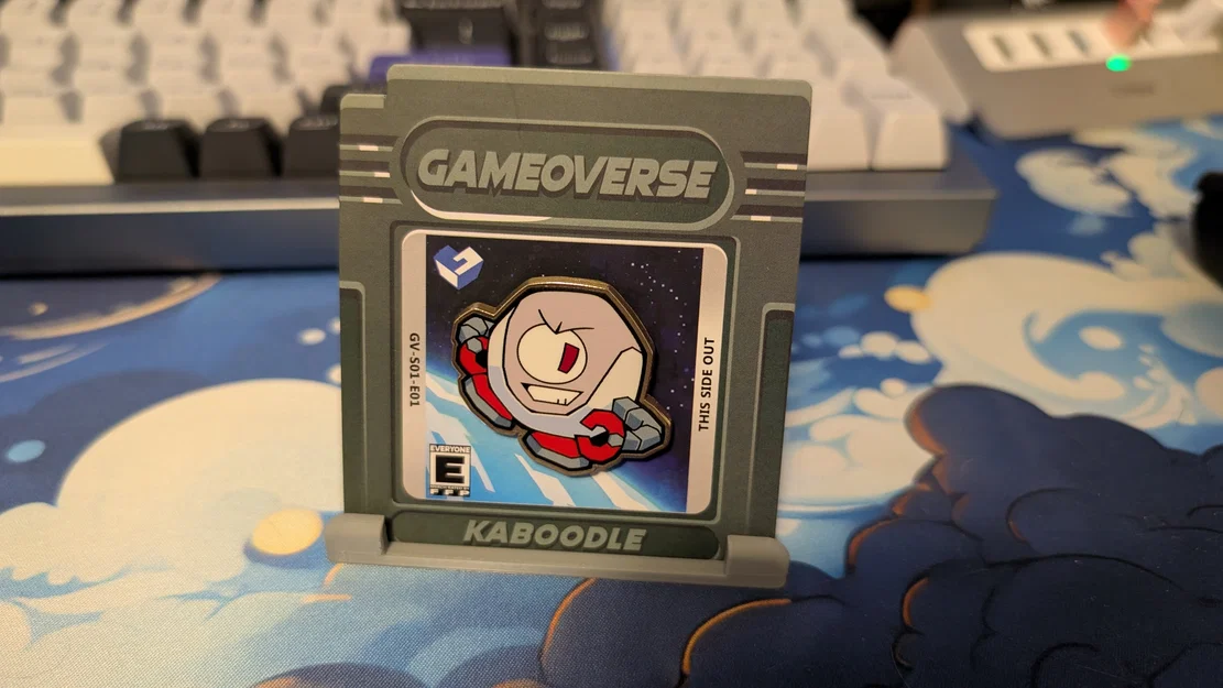 Giá đỡ huy hiệu Enamel GameOverse - Image 2