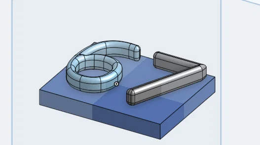 Mô hình trang trí số 67 trên đế 3D - Thiết kế tối giản tinh tế - Image 1