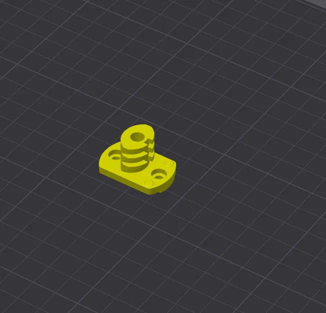 Ngàm gắn giá đỡ cuộn nhựa cho máy in 3D Elegoo CC1 Canvas - Image 1