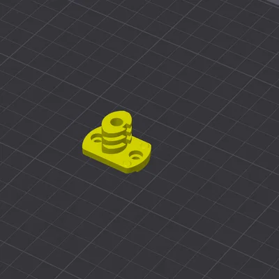 Ngàm gắn giá đỡ cuộn nhựa cho máy in 3D Elegoo CC1 Canvas