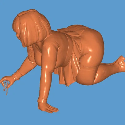 Mô hình 3D nhân vật Velma fan art đầy cá tính