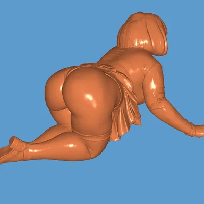 Mô hình 3D nhân vật Velma fan art đầy cá tính