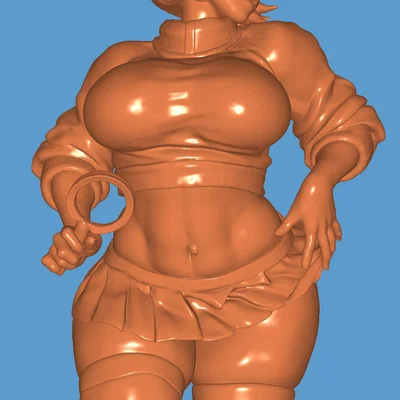 Mô hình 3D Velma phong cách fan art ấn tượng cho người sưu tầm