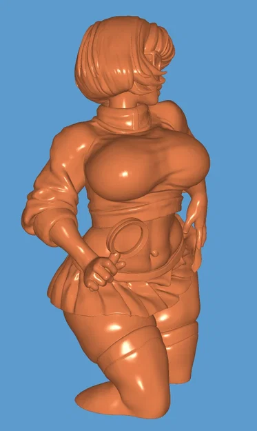 Mô hình 3D Velma phong cách fan art ấn tượng cho người sưu tầm - Image 6