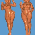 Mô hình 3D Velma phong cách fan art ấn tượng - Thumbnail 2