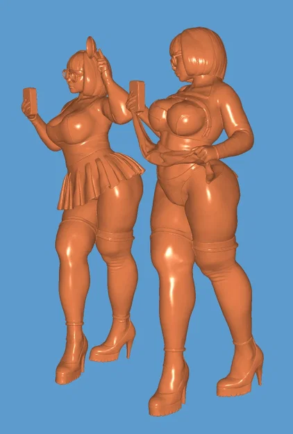 Mô hình 3D Velma phong cách fan art ấn tượng - Image 3