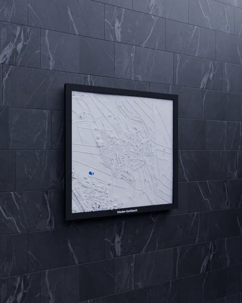 Nieder-Eschbach, Đức - Mô hình 3D thu nhỏ - Image 3