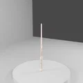 File in 3D cây đũa phép Harry Potter phong cách gỗ nâu - Thumbnail 3