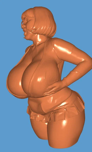 Mô hình 3D nhân vật Velma Fan Art độc đáo cho người sưu tầm - Image 3