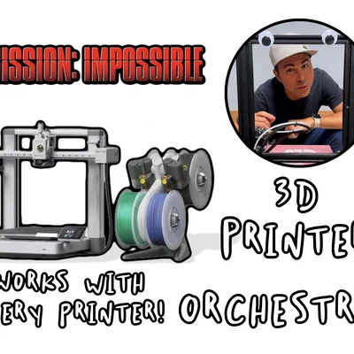 Dàn nhạc máy in 3D - Bản nhạc Mission Impossible