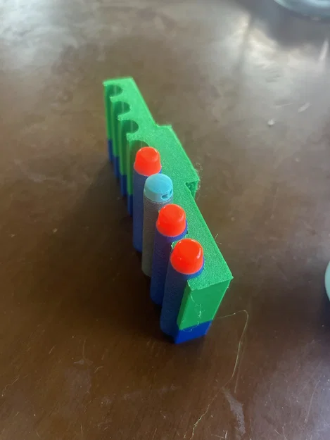 Giá đỡ đạn Nerf (Nerf dart clip) - Giải pháp lưu trữ đạn gọn gàng - Image 1