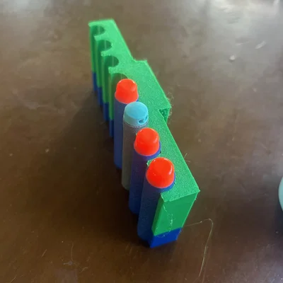 Giá đỡ đạn Nerf (Nerf dart clip) - Giải pháp lưu trữ đạn gọn gàng