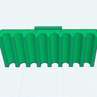 Giá đỡ đạn Nerf (Nerf dart clip) - Giải pháp lưu trữ đạn gọn gàng