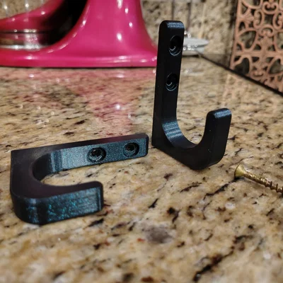 Móc treo 1 1/8 inch có lỗ bắt vít âm