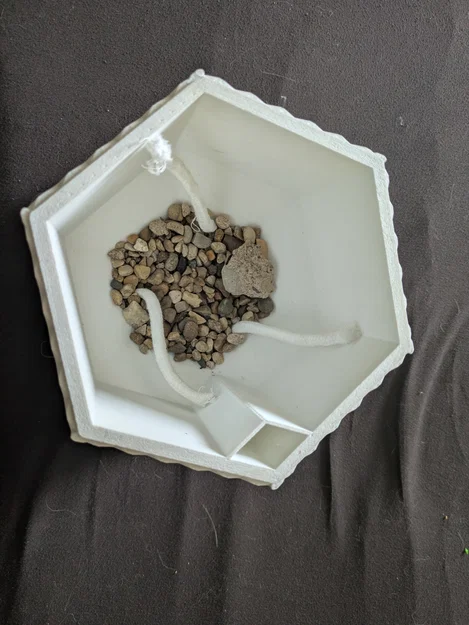 Chậu Trồng Cây Hình Lục Giác Tự Tưới (Self-Watering) - Image 2