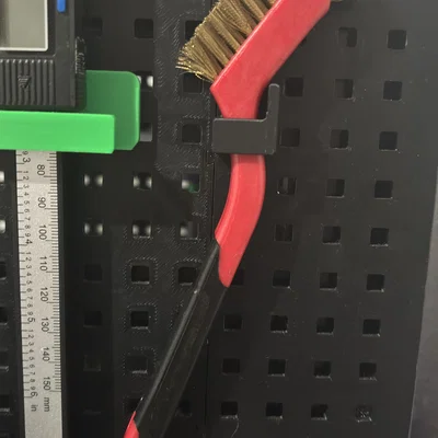 Giá treo bàn chải sắt tiện lợi cho tấm Pegboard P1P