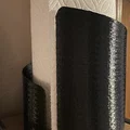 Giá đỡ khăn giấy 3D xoắn ốc vân đan lưới hiện đại cho nhà bếp - Thumbnail 1
